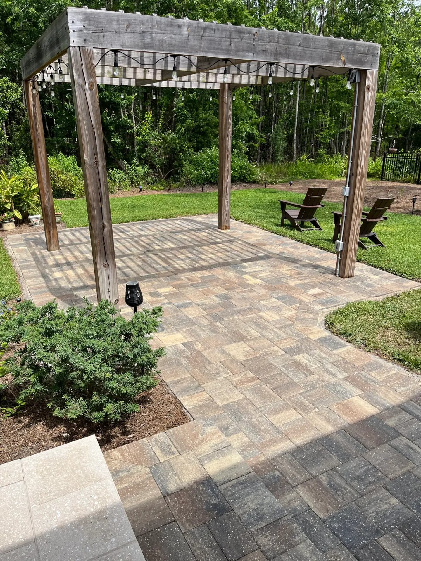 Paver cleaning step 2