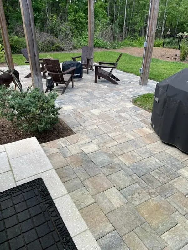 Paver cleaning step 3