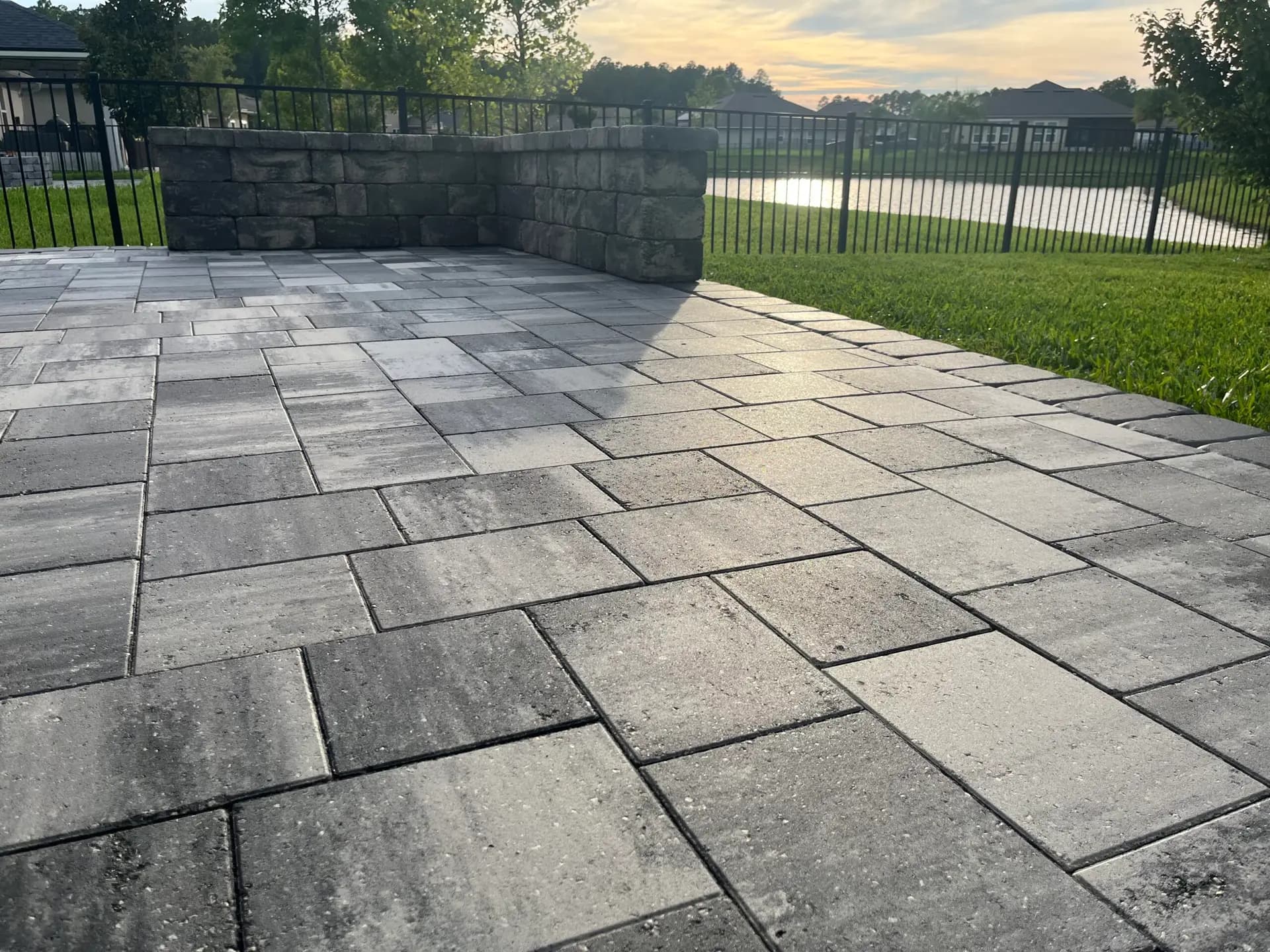 Paver Cleaning & Sealing